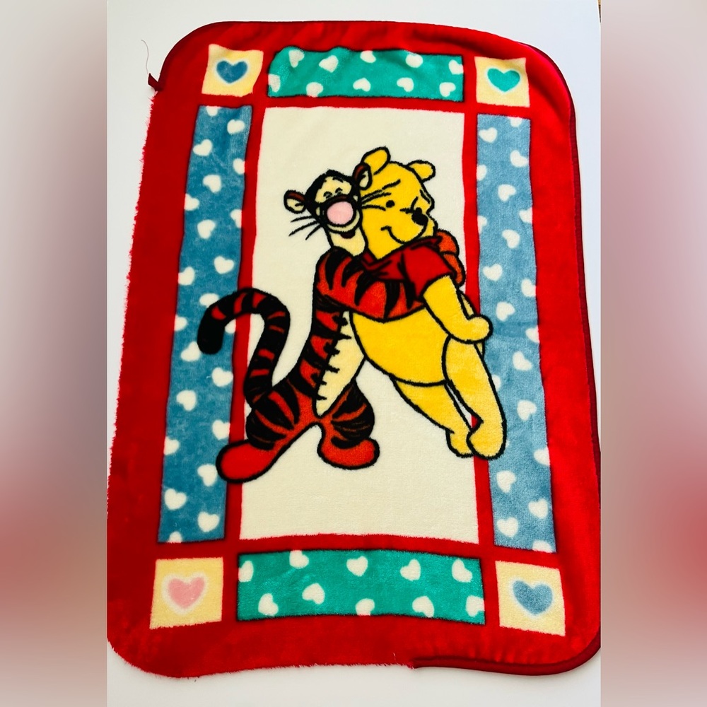 Vintage Winnie The Pooh Blanket